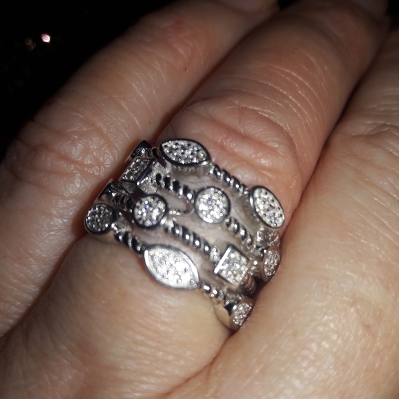 Jewelry - Gorgeous 4 layer ring size 6. You can order any sz